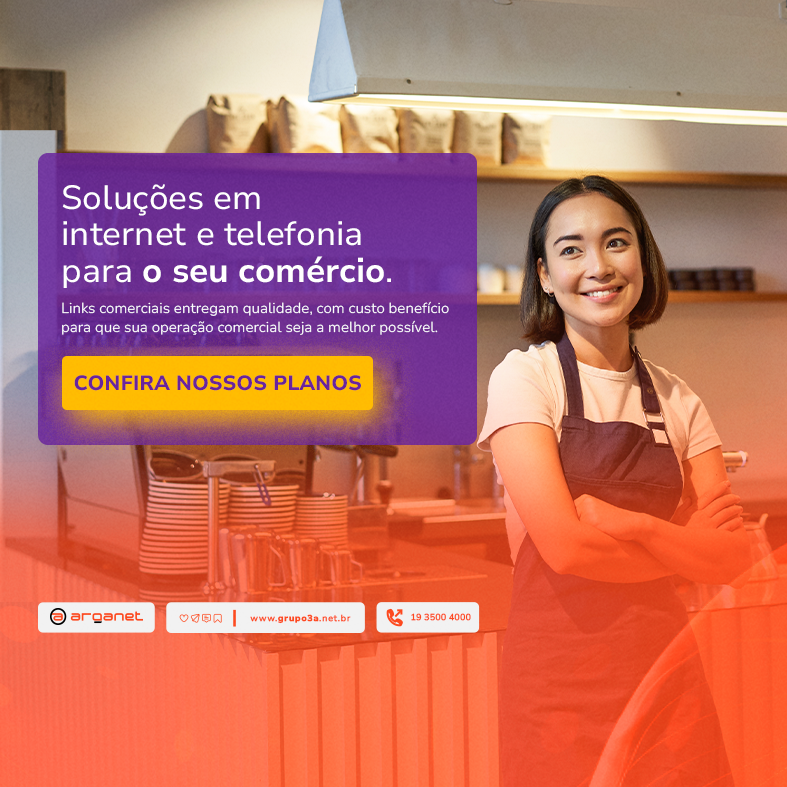 Mobile - Banner Arganet - Clientes comerciais